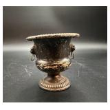 Sterling Silver Hallmark Mini Urn Vase 56.11g