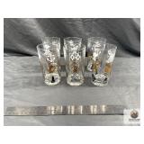 Mid-Century Nautical Highball Glasses