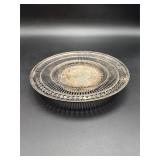 Sterling Silver Pierced Rim Plate 180.18g
