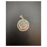 Guardian Angel .999 Silver Pendant 8.76g
