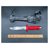 Fury 11396 Vintage Scuba / Dive Knife - Japan
