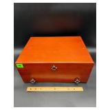 Flatware Storage Chest with Drawer, Reed &...