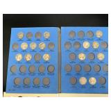 Whitman Coin Folders w/ Mixed U.S. Coins