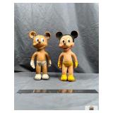 PAIR OF VINTAGE MICKEY MOUSE TOYS THE SUN...