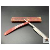 VINTAGE SHUMATE STRAIGHT RAZOR SOLINGER GERMANY