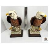EAGLE FIGURINES MADE IN JAPAN
