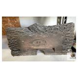 VINTAGE CONCRETE FIREPLACE LOG