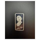 Jimmy Carter 1 oz .999 Silver Bar
