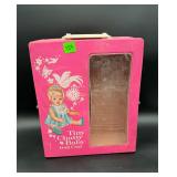 Mattel Tiny Chatty Baby Doll Case Pink Vinyl...