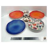 SET OF OPALHOUSE BAMBOO MELAMIME DISHES