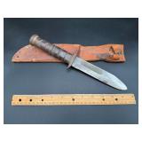 PAL Fixed Blade Fighting/Utility Knife w/ Sheath