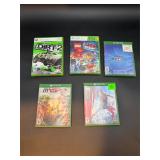 Xbox 360 & Xbox One Video Games Lot (5)