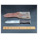 Unmarked Fixed Blade Fighting/Utility Knife,...