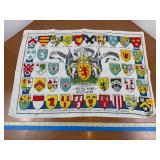 A Scottish Clan Chief Arms Linen Tea Towel -...