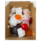 Lot of Vintage Kopp Glass Signal Lenses -...