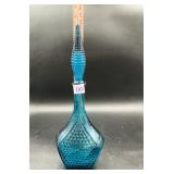 Mid-Century Modern  Empoli Italy Teal Blue...
