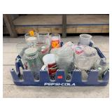 Pepsi-Cola Bottle Crate with Coca-Cola & Mixed...
