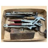 Mixed Wrenches, Vise Grips & Hammers Lot