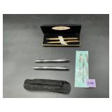 Pen & Nib Lot ? Centennial Set, Chrome Pens,...