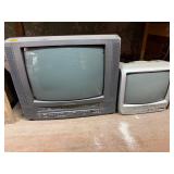 Emerson Magnavox CRT TV Lot 2 Units Built In...