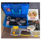 Blue Toolbox Hand Tool Lot Sockets Screwdrivers...
