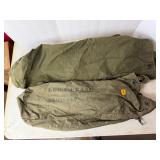 Lot of 2 Vintage US Military Duffel Bags