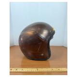 Metallic Brown Flake Open Face Motorcycle...