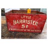 Vintage Little Barrister Candy Advertising...