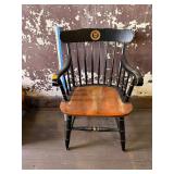 Vintage University of Chicago Crest Armchair ...
