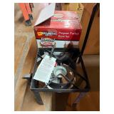 GrillSmith Propane Turkey Fryer Set Heavy Duty...