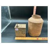 Galvanized Steel Liquid Storage Can &...