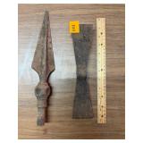Spear Head Flag Pole Finale and Heavy Duty Cast...