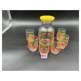 Vintage Anchor Hocking clear glass...