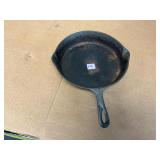 Vintage Lodge #8 Cast Iron Skillet  3 Notch...