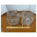 Indiana Glass Tiara Sandwich Coin Pattern Clear...