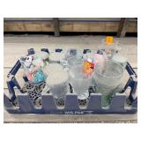 WIS-PAK Plastic Bottle Crate with Assorted...
