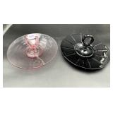 MCM Glass Lot 1930s Pink Depression Glass...