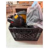 Crate with Assorted Items