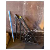 Pair of Vintage Industrial Cast Iron...