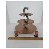 Regal Ware Three-Tier Aluminum Tid Bit Tray