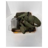 U.S. Military Arctic Canteen & Webbing Lot