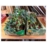 Noma Bells & Holly Lighted Garland Lot