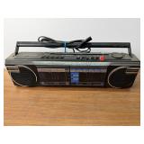 Emerson CTR930 Dual Cassette Boombox AM FM...