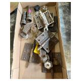 Eastlake Door Hinges Glass Knobs Brass Nozzle...