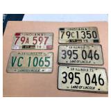 1970s License Plates