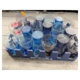 Pepsi-Cola Bottle Crate with Cobalt & Smoke...