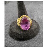 7.1g Sterling Amethyst Ring