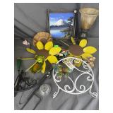 Assorted Outdoor  Home Decor and Wall Art Lot
