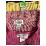 Vintage Women's Sweater Lot 5 Pcs