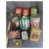 Vintage Advertising Tin Lot Coca Cola Nabisco